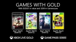 Xbox Games with Gold (August 2021)