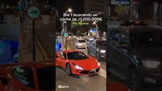 D&iacute;a 1 buscando un coche de +1.000.000&euro; Por Murcia #carspotting #murcia #ferrari #audi #bmw #mclaren
