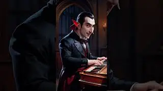 🦇🎶 Count Dracula Plays Bach's 