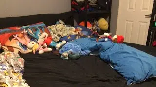 (Tiny toons plush video) Evil Mario traps buster and babs bunny