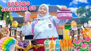 MAMATA BORONG JAJANAN ANAK SD, KAGET BANGET HARGANYA CUMA SEGINI??🤩🥳 #kuliner