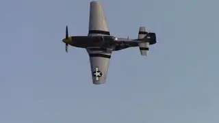 Fighter Formation Finale (F4U, 3x P-51, P-40) 2019 Warbids Over Monroe