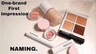 One-brand First Impression: A Full Face of Naming Cosmetics