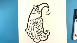How to Draw Santa - Old Times Version - Step by Step - Christmas Drawings