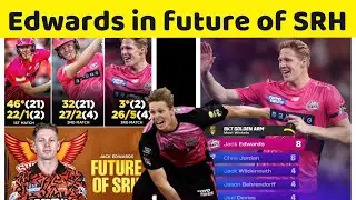 Jack Edwards absolutely sensational superstar picks by SRH || IPL 2026 || cricket
