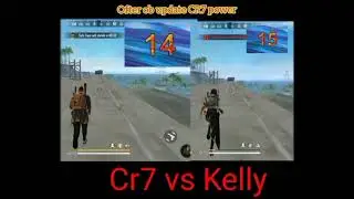 Youtube shorts - CR7 Vs Kelly speed test after ob update 😱😱