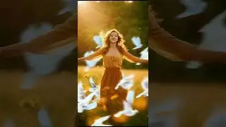 Golden autumn &mdash; summer drunk on blossoms and wings l #shorts