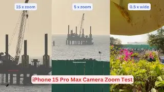 Mind-Blowing iPhone 15 Pro Max Zoom Lens Review #apple #iphone15promax