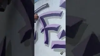Graffiti Letter F - 