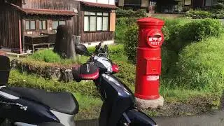 【リード125でプチツーリング　美山かやぶきの里】さすが長距離走れば燃費は驚異的？#125 #リード125  #JF45 #ホンダ原付二種　#かやぶきの里