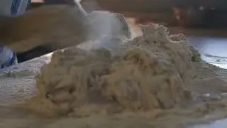 Satisfying Dough Kneading &mdash; Perfect Texture Close-Up