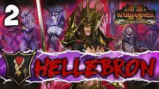 SACRIFICE THEM ALL! Total War: Warhammer 2 - Dark Elf Mortal Empires Campaign - Hellebron #2