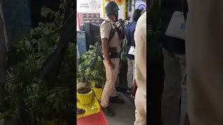 Stunning Railway Protection Special Force Police #shorts