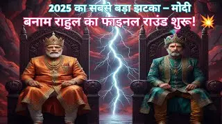 💣 2025 में Modi vs Rahul &ndash; Final War शुरू! 💥 ताज किसके सिर पर चढ़ेगा? | Game Over or Game Change? 🔥