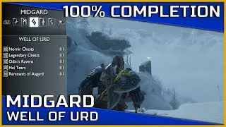 God of War Ragnar&ouml;k - Well of Urd (Midgard) - 100% Completion