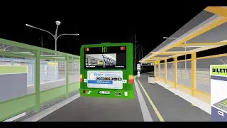 Mercedes Citaro #105 (Lugane - Roblox) - N1, ➡️: T/C Dzintars