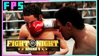 Fighting The GOAT, On GOAT Difficulty, 2 Weight Classes Below Him | Fight Night Round 4 - FPS