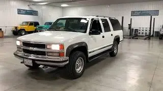 SOLD!!!!    1996 CHEVROLET SUBURBAN 2500.  LIFELONG CALIFORNIA TRUCK.  RUST FREE/CLEAN!