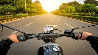 TRIUMPH SCAAMBLER 400 Full Riding Experience | first bike rider review 🔥