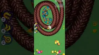 Wormzoneio magic gameplay! 😈🐍#snakezone #wormszone #shortsfeed #foryou #shorts #viral #trending