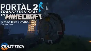Portal 2 Transition seal in minecraft