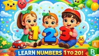 1&ndash;20 Numbers Song |Kids Learning Video#shortsviral#shorts#numberssong#countingsong#viral#kidslearnin