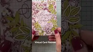 Stampin' Up! 15 Virtual card class #stampersdelight #stampinup  #cardcreations