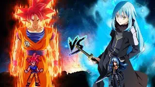 🎆GOKU SSG V7 VS DEMON LORD RIMURU V3 IN JUMP FORCE MUGEN