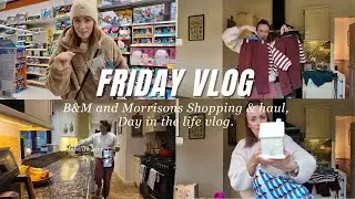 Daily Vlog. Come shopping with me. Shopping Haul B&M and Morrisons, Day in the Life.