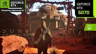 Dune Awakening | RTX 5070 4K, 1440p, 1080p DLSS 4 Multi Frame Generation | PC Performance