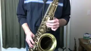 Mastering the Blues Scale Vol. 2 Lesson 3-Funk Tenor Clip