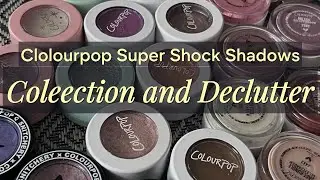 Super Shock vs Jelly Much: Collection, Swatches & Declutter #colourpop