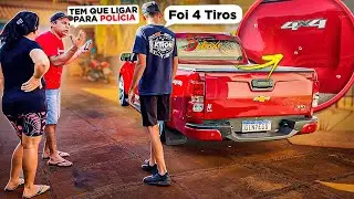 ATIRARAM NA MINHA S10 🤦‍♂️ * meu pai quer liga pra polícia *