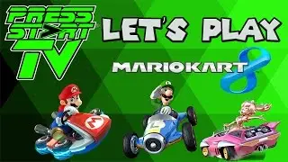 PSTV: Let's Play - Mario Kart 8: Gage and the Pink Gold Peach!