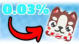 Getting the new Peppermint Bark chroma from the blizzard pack in blooket
