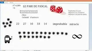 S&eacute;rie sur le pari de Pascal - Basile Blandine