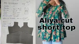 Aliya cut short top model class 1 body measurement👍 ✅