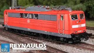 Потрясающий немецкий электровоз Class 151 от ESU 🚃 #modellbahn #modeltrains