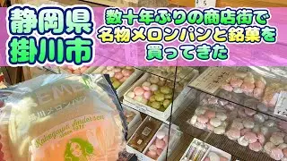 【静岡県　掛川市】マスクメロン果汁を使った掛川メロンパンと、葛湯を買いに行ってきました。掛川城の辺りも散歩。数十年ぶりに行った掛川城付近はガラリと変わっていました。