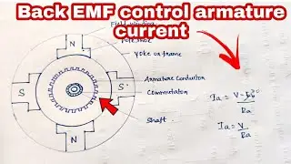 Back EMF control armature current 😱 | Starting of DC Motor | Tamil