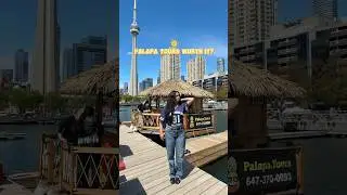 Is This the Coolest Boat Bar in Toronto? 🍹#toronto #thingstodo #summer #shorts #travel