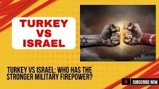 Turkey vs Israel: Who Has the Stronger Military Firepower? | #TrendXter