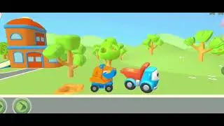LEO KIDS VIDEO GAME ! CRANE! ASSEMBLE AND DIGGING #cartoon #kidsvideo #cranegame #kidsfun
