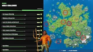 ALL *LEAKED* WEEK 6 CHALLENGES + NEW PUNCH CARD [Fortnite Season 3]