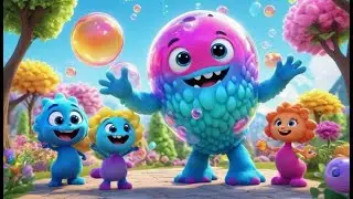 Oops! Bubble Monster Popped the Count 🫧 | Nursery Rhymes for Kids & Baby Songs