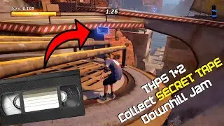 How to Collect SECRET TAPE in THPS 1+2 - Downhill Jam