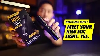 Meet Your New EDC Light. Yes. Nitecore MH11 (1000 lumens) First Look!