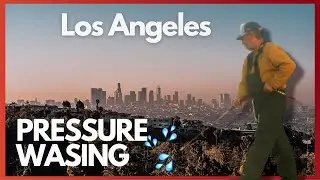 ABLE STORAGE pressure washing in Los Angeles