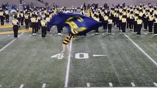 UC BERKELEY BAND FLAG BEARER