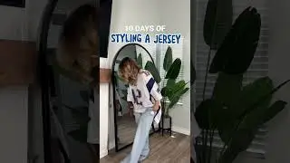 10 days of styling a jersey for Super Bowl Sunday 🏈 #superbowl #jersey #footballgame #outfitideas